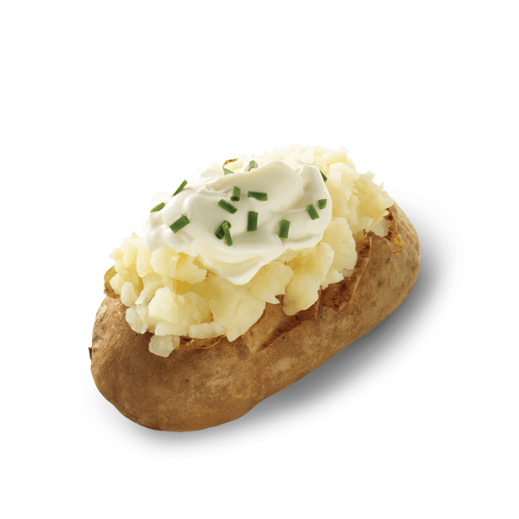 Sour Cream and Chive Baked Potato