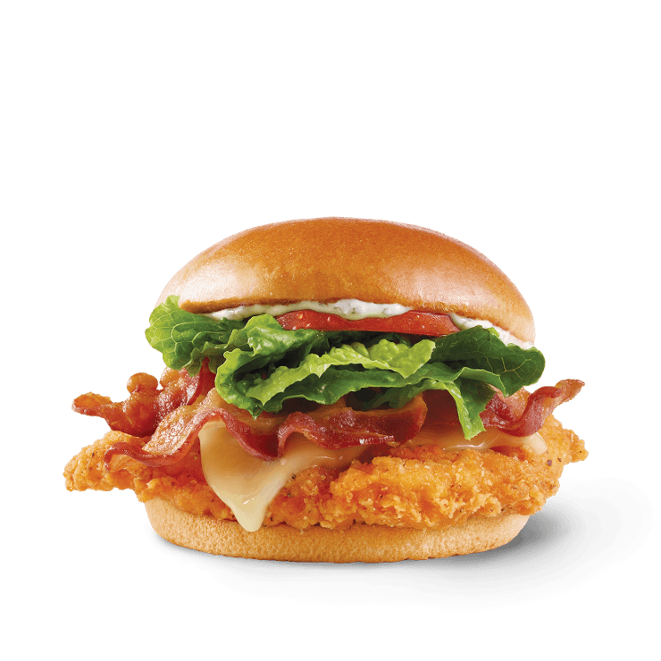 Sandwich Club Ranch à l’Asiago, poulet épicé