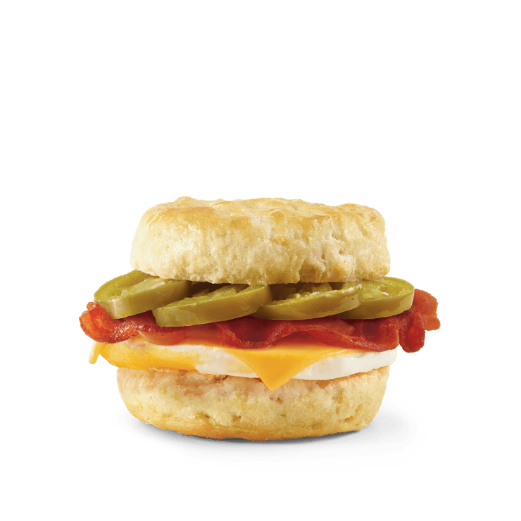 Jalapeño Bacon, Egg, and Cheese Biscuit