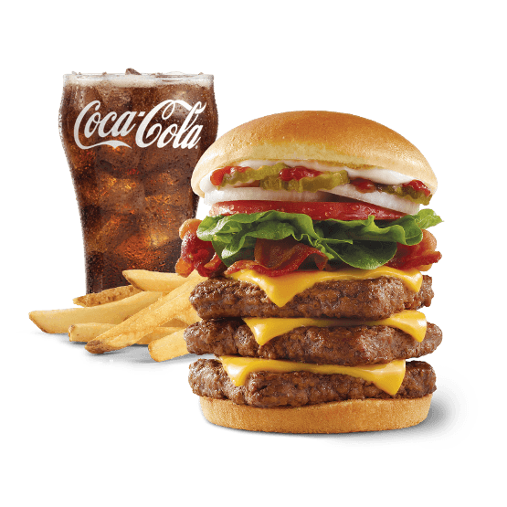 Bacon Deluxe ¾lb.* Triple