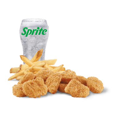 10 PC. Chicken Nugget Combo