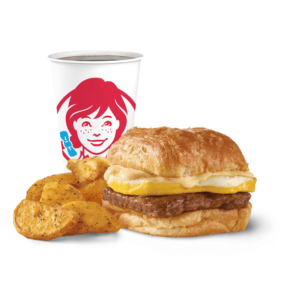 Sausage, Egg & Swiss Croissant