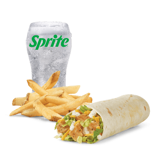 Grilled Chicken Wrap Combo