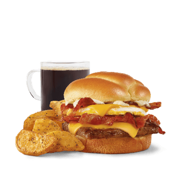 Breakfast Baconator® Combo