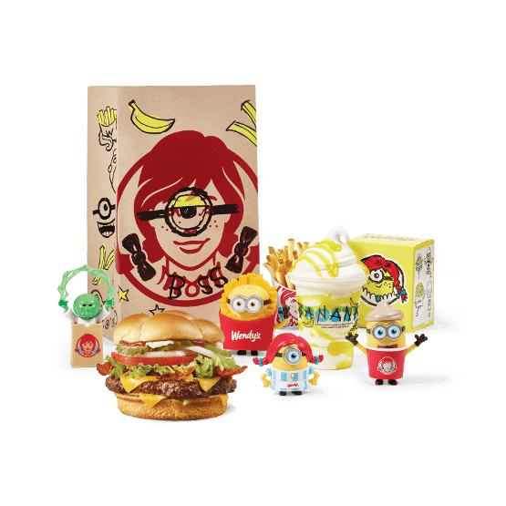Wendy’s Minions & Monsters Big Bacon Classic® Meal