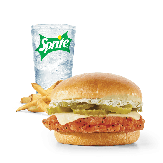 Spicy Dill Pickle Chicken Sandwich