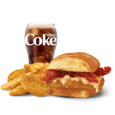 Maple Bacon Chicken Croissant Combo