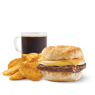 Sausage, Egg & Cheese Biscuit Combo