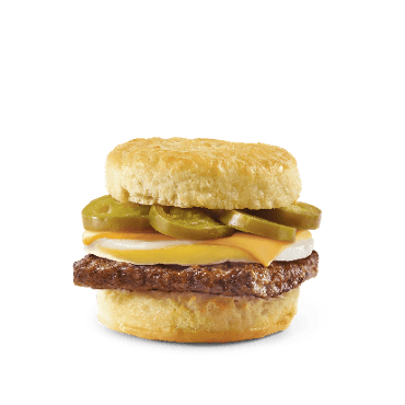 Jalapeño Sausage, Egg, and Cheese Biscuit
