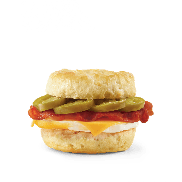 Jalapeño Bacon, Egg, and Cheese Biscuit