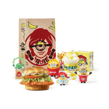 Wendy’s Minions & Monsters Spicy Chicken Meal
