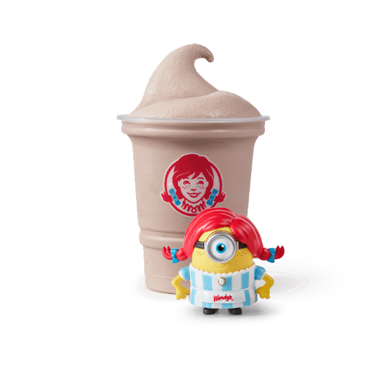 Minion Collectible + Small Classic Chocolate Frosty®
